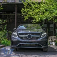 Front Bumper suitable for Mercedes-Benz GLE Coupe C292 2015-2019 GLE63 A Design Look With Grill-image-6310908