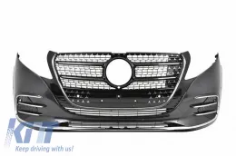 Front Bumper suitable for Mercedes-Benz Vito & V-Class W447 2014 Facelift W448 2025+ A Design Line Look-image-6322802