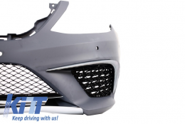 Front Bumper suitable for MERCEDES Benz W222 S-Class (2013-06.2017) S63 Design with Side Skirts-image-6015276