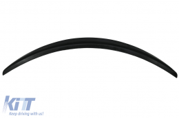 Front Bumper suitable for Mercedes C-Class C205 A205 Coupe Cabriolet (2014-2019) Front Grille GT-R Panamericana with Trunk Boot Spoiler and Rear Bumper Valance Diffuser C63S Design Silver Tips-image-6056843