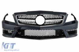 Front Bumper suitable for Mercedes CLS Class C218 W218 (2011-2018) CLS63 Design - FBMBW218AP
