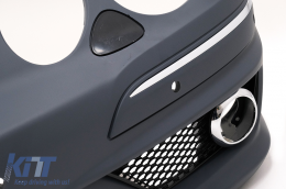 Front Bumper suitable for Mercedes E-Class W211 Facelift (2006-2009) without Fog Lights-image-6096278