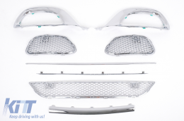 Front Bumper suitable for Mercedes E-Class W213 S213 C238 A238 Facelift (2020-2023) M Design-image-6126409