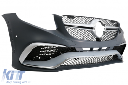 Front Bumper suitable for Mercedes GLC X253 C253 SUV Coupe (2015-2019) 63 Design-image-6021295