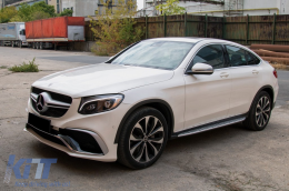 Front Bumper suitable for Mercedes GLC X253 C253 SUV Coupe (2015-2019) 63 Design-image-6071063