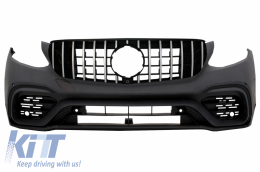 Front Bumper suitable for Mercedes GLC X253 SUV GLC Coupe C253 (2015-2019) GLC63 Design