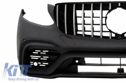 Front Bumper suitable for Mercedes GLC X253 SUV GLC Coupe C253 (2015-2019) GLC63 Design-image-6052232