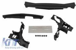 Front Bumper suitable for Mercedes GLC X253 SUV GLC Coupe C253 (2015-2019) GLC63 Design-image-6052235