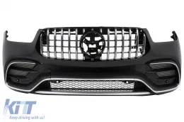 image-65-Front Bumper suitable for Mercedes GLE SUV W167 GLE Coupe C167 (2019-06.2023) M Design