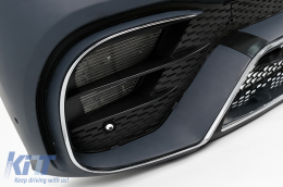Front Bumper suitable for Mercedes GLE W167 SUV C167 Coupe (2019-Up) GLE63 Design-image-6107937