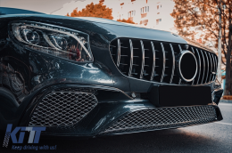 Front Bumper suitable for Mercedes S-Class Coupe C217 (2015-2021) S65 Design-image-6096566