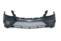 Front Bumper suitable for Mercedes S-Class W222 (2013-06.2017) S65 Design - FBMBW222AMGS65