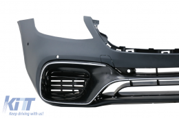 Front Bumper suitable for Mercedes S-Class W222 Facelift (2017-up) S63 Design-image-6054826