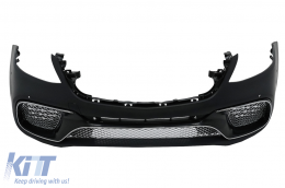 Front Bumper suitable for Mercedes S-Class W222 Facelift (2017-2020) S65 Design-image-6099810