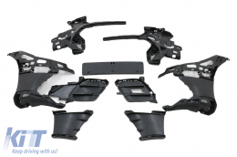 Front Bumper suitable for Mercedes S-Class W223 Limousine (2020-up) Sport Line Design-image-6096873