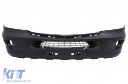 Front bumper suitable for Mercedes Sprinter 906 NCV3 (2014-2018) for Fog Lights - FBMBSP906