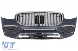 Front Bumper suitable for Mercedes Sprinter W907 W910 (2019-2021) M Design - FBMBW907MBH