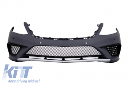 Front Bumper suitable for Mercedes W222 S-Class (2013-06.2017) S63 Design - FBMBW222AMGS63B