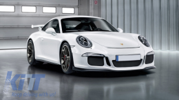 Front Bumper suitable for Porsche 911 997 (2005-2012) Conversion to 991 GT3 Design-image-6053490