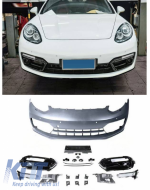 Front Bumper suitable for Porsche Panamera 970.2 2011-2018 Look 971 GTS With DRL