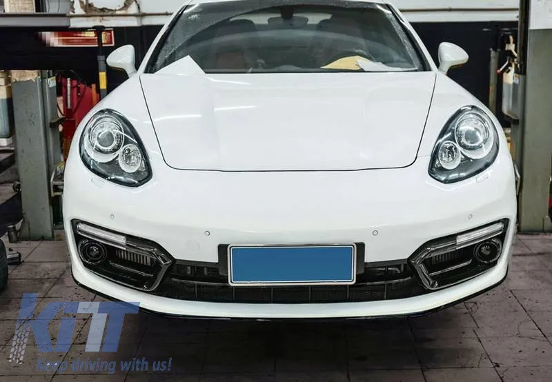 Front Bumper suitable for Porsche Panamera 970.2 2011-2018 Look 971 GTS With DRL