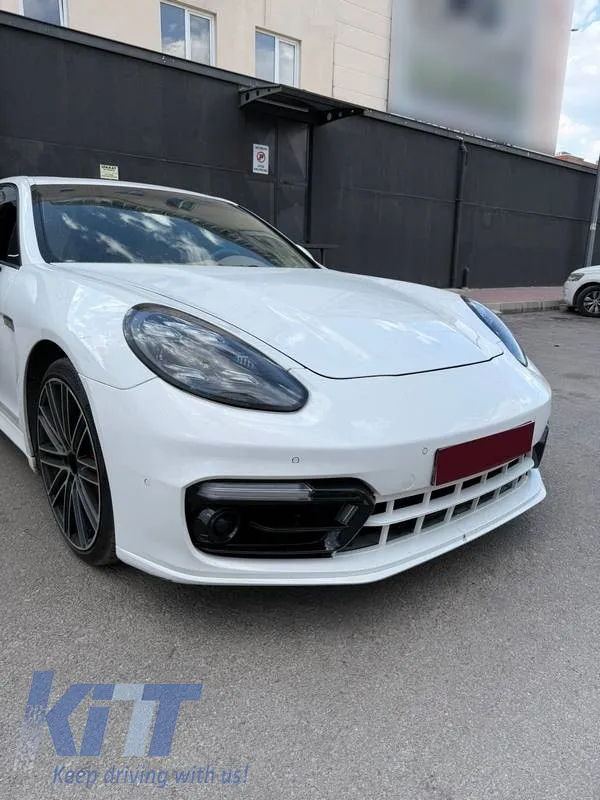 Front Bumper suitable for Porsche Panamera 970.2 2011-2018 Look 971 GTS With DRL