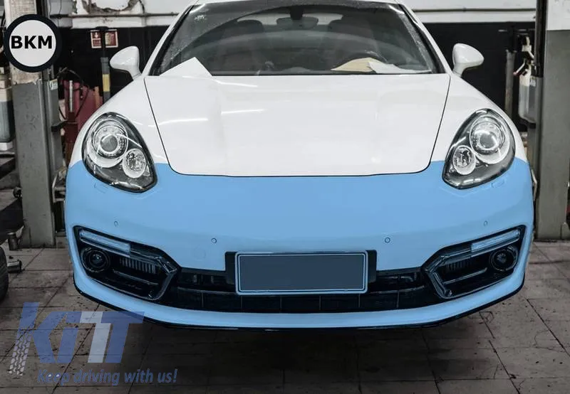 Front Bumper suitable for Porsche Panamera 970.2 2011-2018 Look 971 GTS With DRL