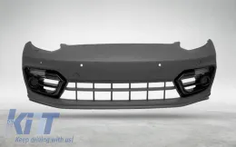 Front Bumper suitable for Porsche Panamera 970.2 2011-2018 Look 971 GTS With DRL-image-6321258