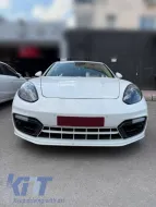 Front Bumper suitable for Porsche Panamera 970.2 2011-2018 Look 971 GTS With DRL-image-6321259