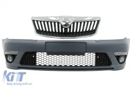 image-45-Front Bumper suitable for Skoda Octavia II Mk2 1Z Facelift (2009-2013) RS Design