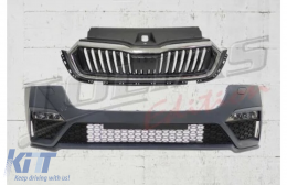 Front Bumper suitable for Skoda Octavia NX A8 (2020-up) RS Design - FBSKO3FRSTL