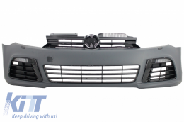 Front Bumper suitable for VW Golf 6 VI (2008-2013) R20 Look