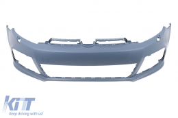 Front Bumper suitable for VW Golf 6 VI (2008-2013) R20 Look-image-6127953