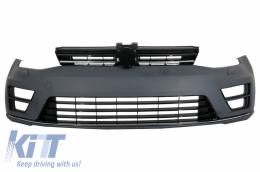 Front Bumper suitable for VW Golf 7 VII (2013-2017) R-Line Design - FBVWG7R