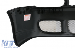 Front Bumper suitable for VW Golf IV 4 MK4 (1997-2004) R32 Look Chrome Lower Grilles-image-6086157