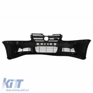 Front Bumper suitable for VW Golf V (5) 03-08 / Jetta 05-10 R32 Look With Chrome Grille-image-6289847