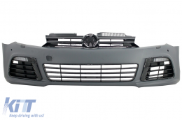 Front Bumper suitable for VW Golf VI 6 MK6 (2008-2013) R20 Design With PDC