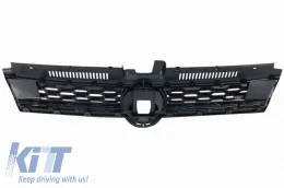 Front Bumper suitable for VW Golf VII (7) 13-17 Upgrade to GTI 7.5 Look 17-19 Set With Grille & Led Fog Lights-image-6315333