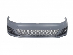 Front Bumper suitable for VW Golf VII 7 5G (2013-2017) with Central Grille and LED Headlights with Sequential Dynamic Turning Lights G7.5 GTI Look-image-6039858