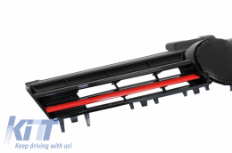 Front Bumper suitable for VW Golf VII 7 5G (2013-2017) with Central Grille and LED Headlights with Sequential Dynamic Turning Lights G7.5 GTI Look-image-6048196