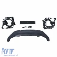 Front Bumper suitable for VW Golf VII (7.5) 17-20 Facelift With Led Fog Lights GTI Look & Grille-image-6298987