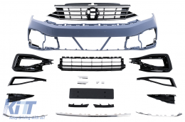 Front Bumper suitable for VW Passat B8.5 3G Sedan Variant (2019-2023) R Design - FBVWPA3GFNL