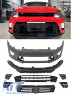 Front Bumper suitable for VW Polo 6R (2009-2017) WRC Look With Grille