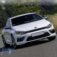 Front Bumper suitable for VW Scirocco 14-17 Facelift R20 Look With DRL-image-6293985