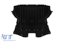 Front bumper type M5 suitable for BMW 5 Series G30, G31 2017-2019, with grille for ACC, with openings for PDC-image-6231677