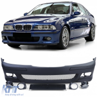 Front bumper with ABE + clear glass fog lights for 5 Series BMW E39 1995-2003 - ODFBB6014089