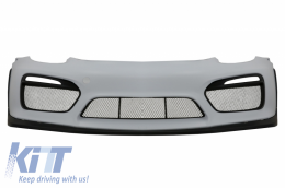Front Bumper with DRL LED suitable for Porsche Cayman 981C & Boxster 981 (2012-2016) GT4 Design-image-6059741