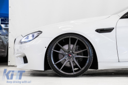 Front Bumper with Fenders suitable for BMW 6 Series F06 Gran Coupe F12 Cabrio F13 Coupe (2011-2017) M6 Design-image-6097422