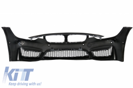 Front Bumper with Front Fenders and Side Skirts suitable for BMW 3 Series F30 F31 Non LCI & LCI (2011-2018) M3 Sport EVO Design-image-6061092