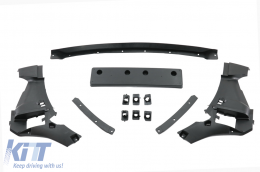 Front Bumper with Front Fenders suitable for BMW 3 Series G20 Sedan G21 Touring (2018-2022) M8 Design-image-6088569